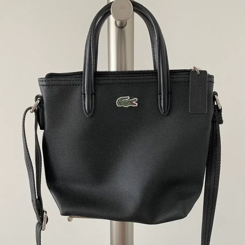 [BUNJANG] Lacoste Tote Crossbody Bag / 라코스테(LACOSTE) 토트 크로스백