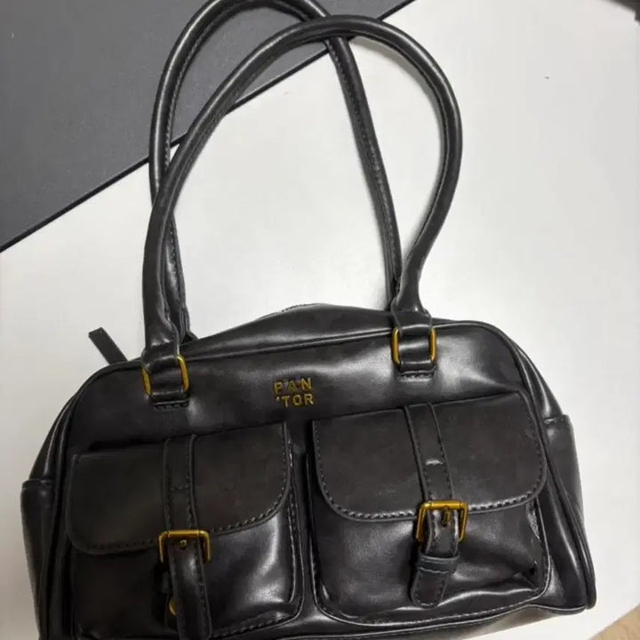 [BUNJANG] Charcoal Vintage Bag Unused / 차콜 빈티지 가방 미사용