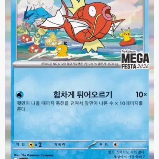 [BUNJANG] Pokemon GO Magikarp Promo Card / 포켓몬카드 잉어킹 프로모 카드