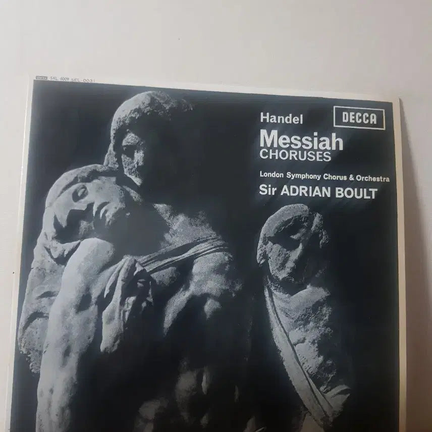 [BUNJANG] Handel Messiah Classical Choir Vinyl LP / 성악 핸델 메시아 합창 성음 클래식엘피 바이닐 vinyl 클래식lp