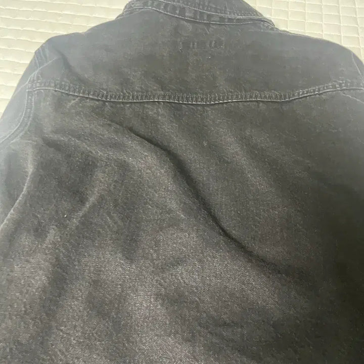 [BUNJANG] Serie Black Denim Shirt / 시리즈 블랙 데님셔트