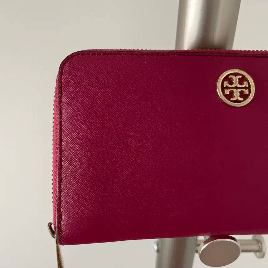 [BUNJANG] Tory Burch Leather Zip Wallet / 토리버치(TORY BURCH) 레더 지퍼워렛