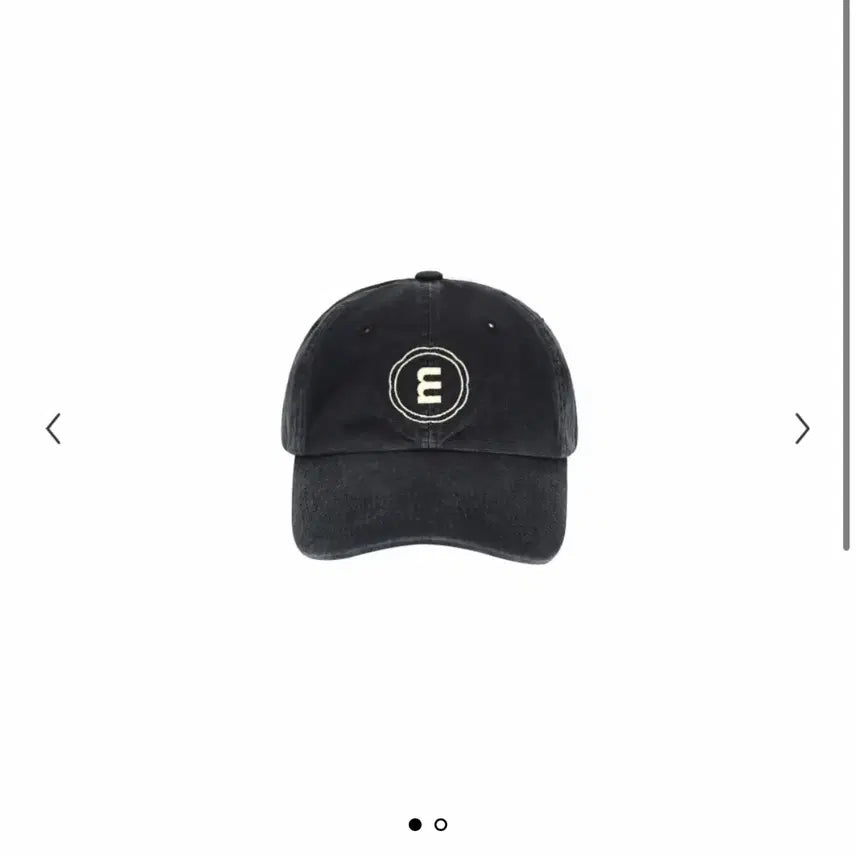 [BUNJANG] minitmute Ball Cap Black / 미닛뮤트 볼캡