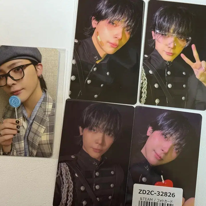 [BUNJANG] andTEAM Weverse Shop Nicholas Bundle Set Photocard / 앤팀 위온파 니콜라스 포카 일괄