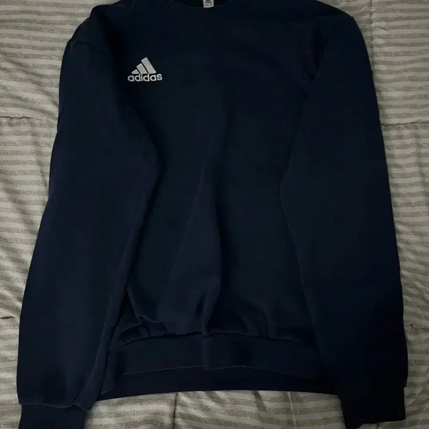[BUNJANG] Adidas Navy Sweatshirt / 아디다스 네이비 맨투맨