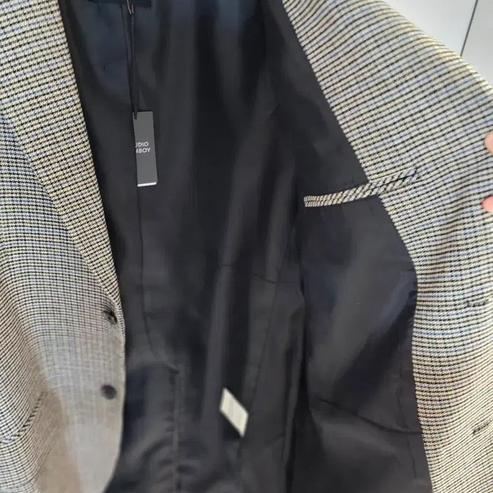 [BUNJANG] Studio Tomboy Wool Check Jacket / [새상품] 스튜디오톰보이 모직 체크 자켓
