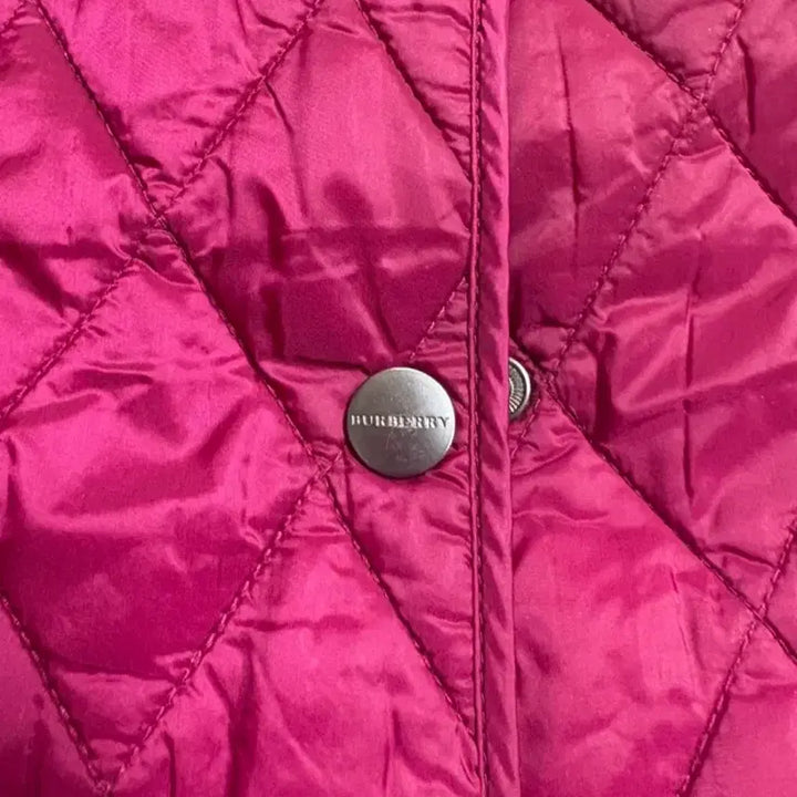 [BUNJANG] Burberry Quilted Jacket (Pink, Purple) / 정품 버버리 퀼팅 자켓 (핑크, 퍼플)