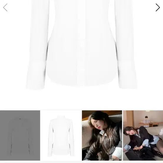 [BUNJANG] AETERNE Signature Shirt / 에테른 시그니처셔츠 교환