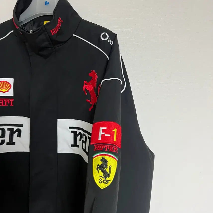 [BUNJANG] Ferrari Racing Jacket Windbreaker Unisex / 페라리 자켓 바람막이 레이싱자켓 남여공용