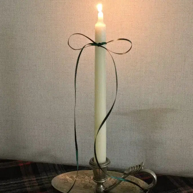 [BUNJANG] Vintage Silver Oval Handle Candlestick / [빈티지] 실플 오벌 핸들촛대