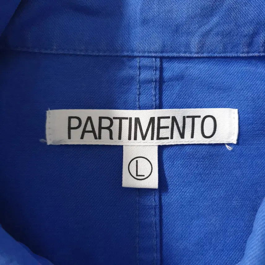 [BUNJANG] Partimento Blue Work Jacket / [무료배송] PARTIMENTO 블루 워크 자켓