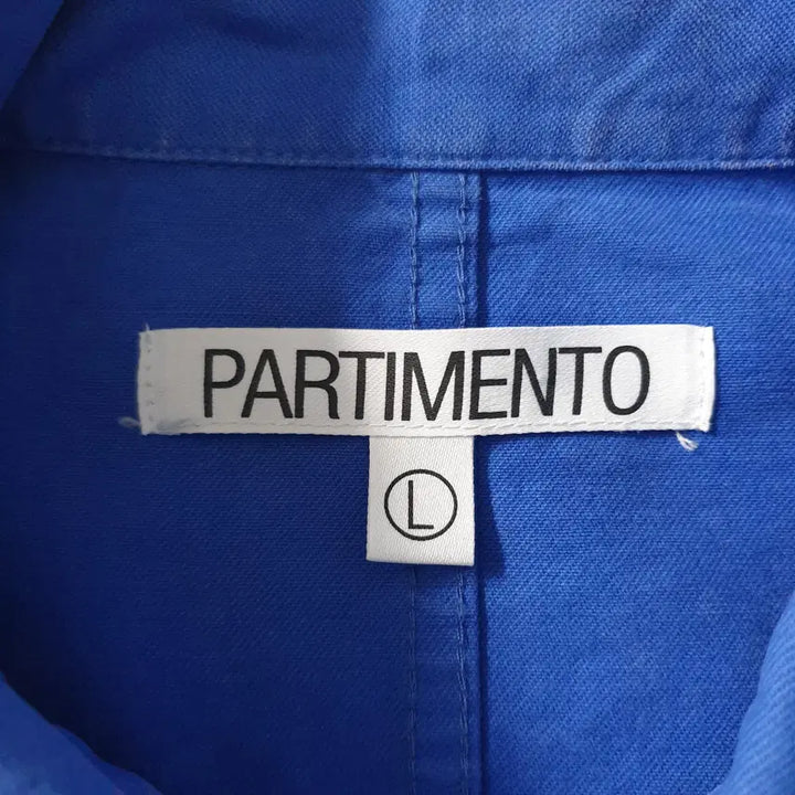 [BUNJANG] Partimento Blue Work Jacket / [무료배송] PARTIMENTO 블루 워크 자켓