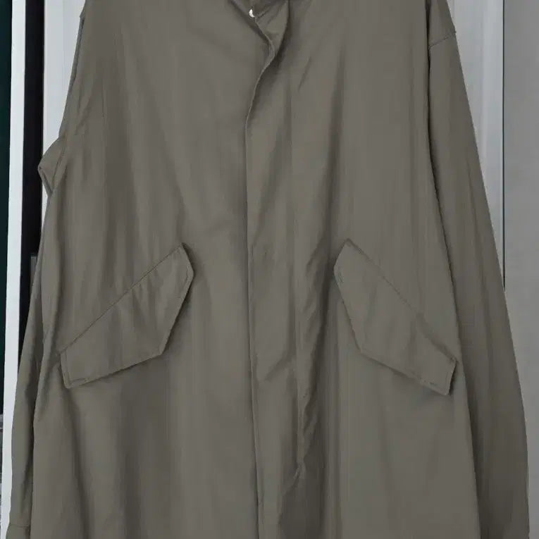 [BUNJANG] Makawear Oversized Coat Beige Size 3 / 마카웨어 오버사이즈 코트 베이지 3 사이즈