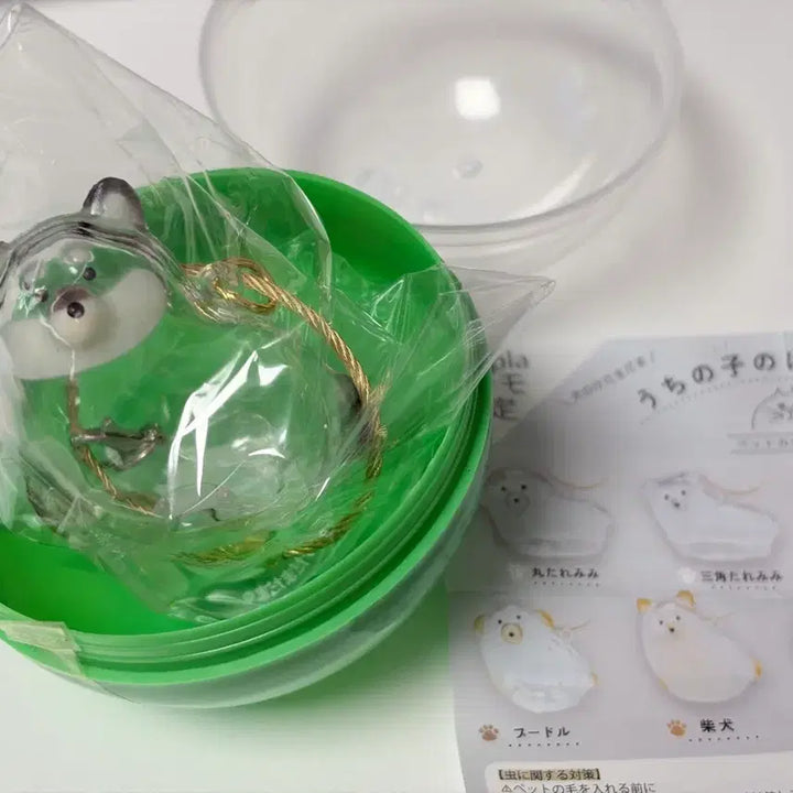 [SOLD OUT] 강아지 털 보관함 키링 (쿠로시바)