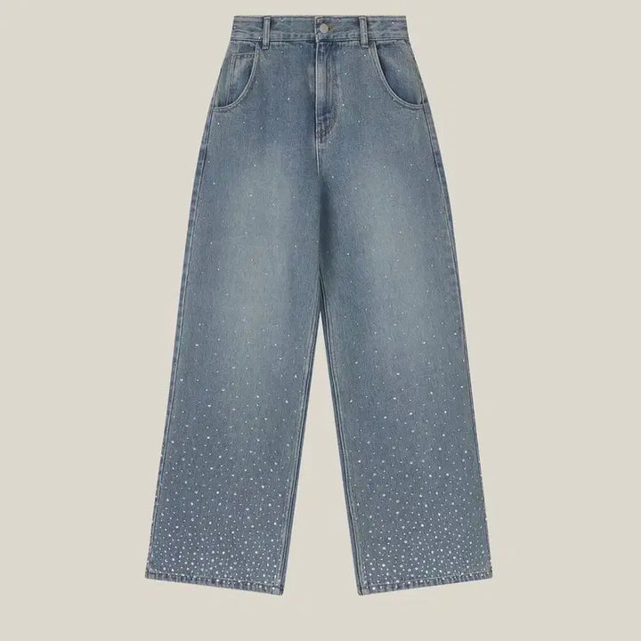 [BUNJANG] Thetis Twinkle Crystal Denim Jeans / 새상품) 더티스 트윙클 크리스탈 데님