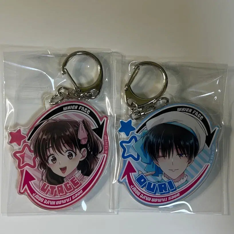 [BUNJANG] Tamonn-gun Animate Only Shop Acrylic Keyring Set / 타몬군 지금어느쪽?! 애니메이트 온리샵 키링 세트