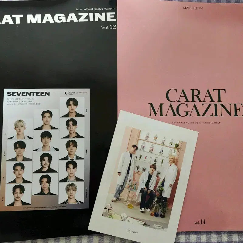 [BUNJANG] Seventeen Japan Fanbook Bundle Set w/ Signed Postcard / 세븐틴 일본 회지 양도(싸인엽서포함)