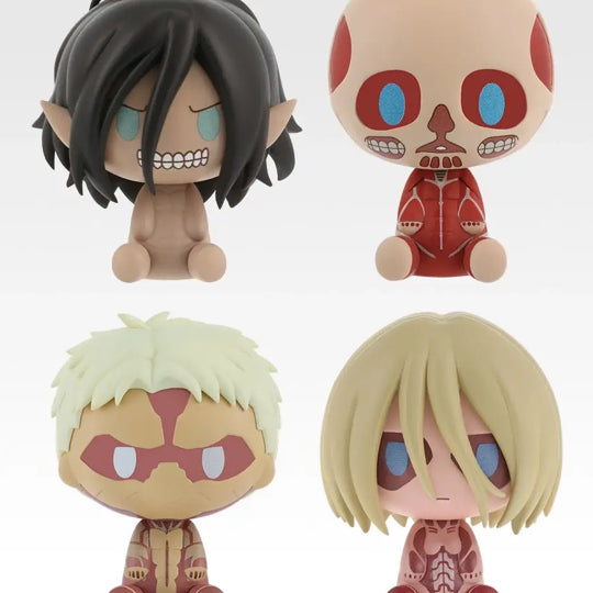 [BUNJANG] Attack on Titan Individual Resolve H/I Prize Choconoque Full Set / 현물) 진격의 거인 각자의 결의 H상, I상 초코노코 풀세트