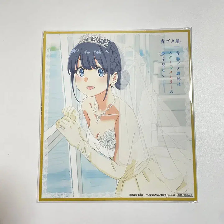 [BUNJANG] Rascal Does Not Dream of Bunny Girl Senpai Shoko Makinohara Colored Paper / 청춘돼지 마키노하라 쇼코 색종이