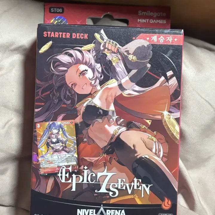 [BUNJANG] Nibel Arena Epic Seven Starter Deck ST06 Successor / 니벨아레나 스타터덱 ST06 계승자 / 에픽세븐