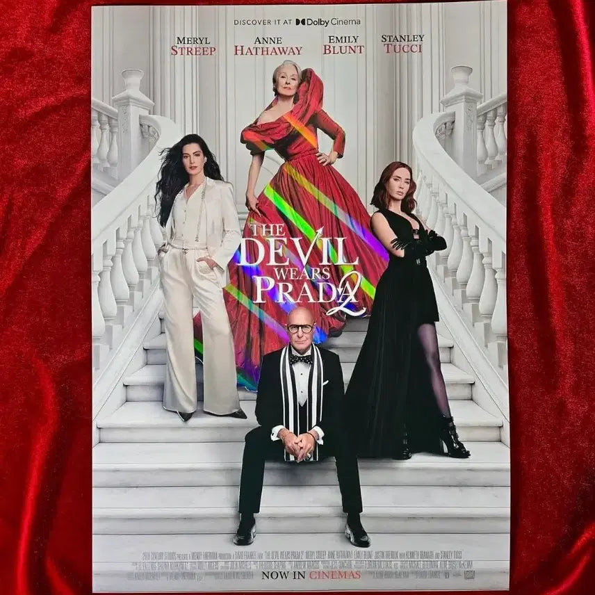 [BUNJANG] The Devil Wears Prada Dolby Cinema A3 Poster / 악마는 프라다를 입는다2 돌비시네마 포스터 A3 돌비포스터 Dolby