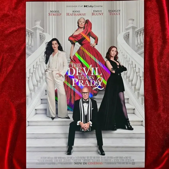 [BUNJANG] The Devil Wears Prada Dolby Cinema A3 Poster / 악마는 프라다를 입는다2 돌비시네마 포스터 A3 돌비포스터 Dolby