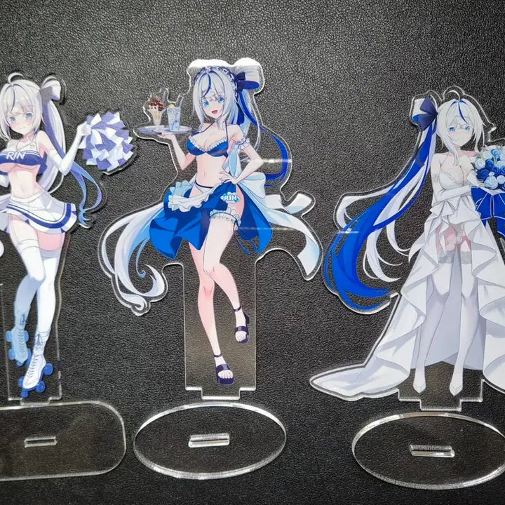 [BUNJANG] Aokumo Rin Official Acrylic Standee Set (9 Types) / 스텔라이브 아오쿠모 린 비공식굿즈 정리합니다