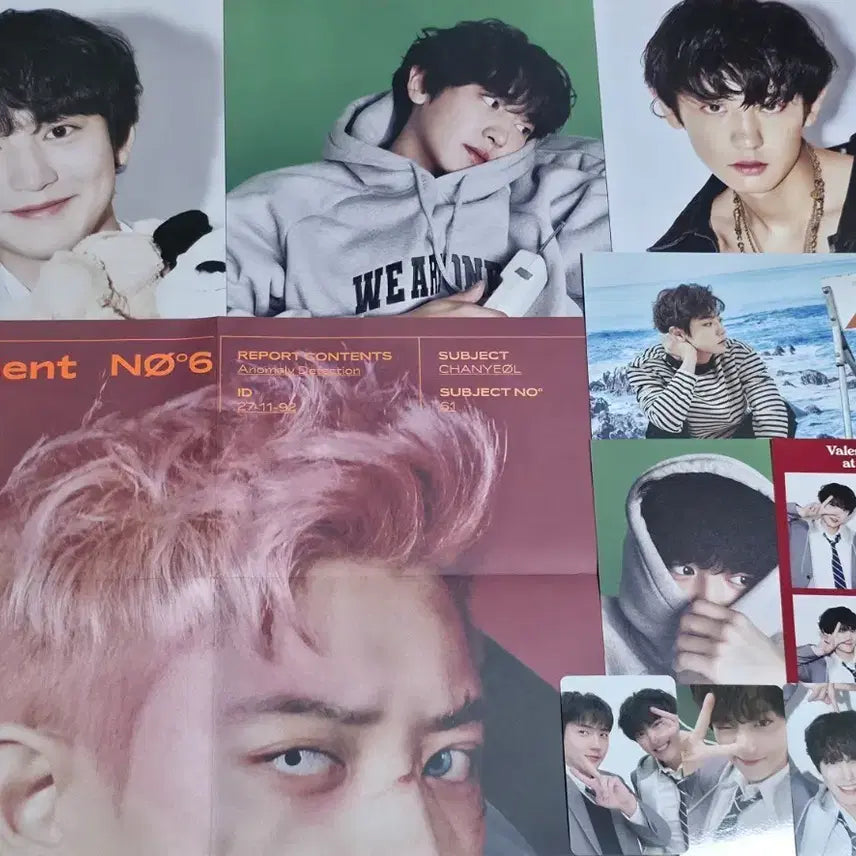 [BUNJANG] EXO Chanyeol Photocard Poster Postcard Bundle / 엑소 찬열 포스터 엽서 포카 양도합니다