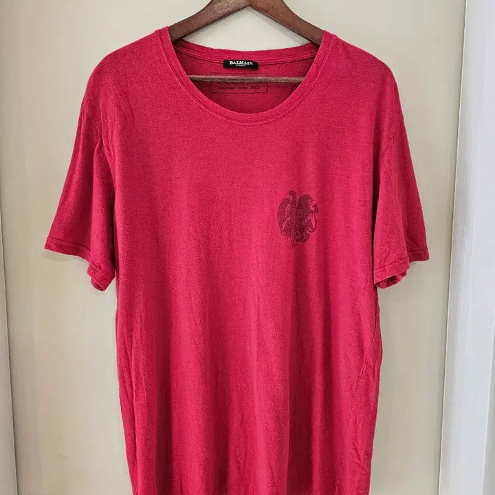 [BUNJANG] Balmain Eagle Logo Print T-Shirt XL / [정품] 발망 독수리 로고 프린팅 반팔 티셔츠 XL