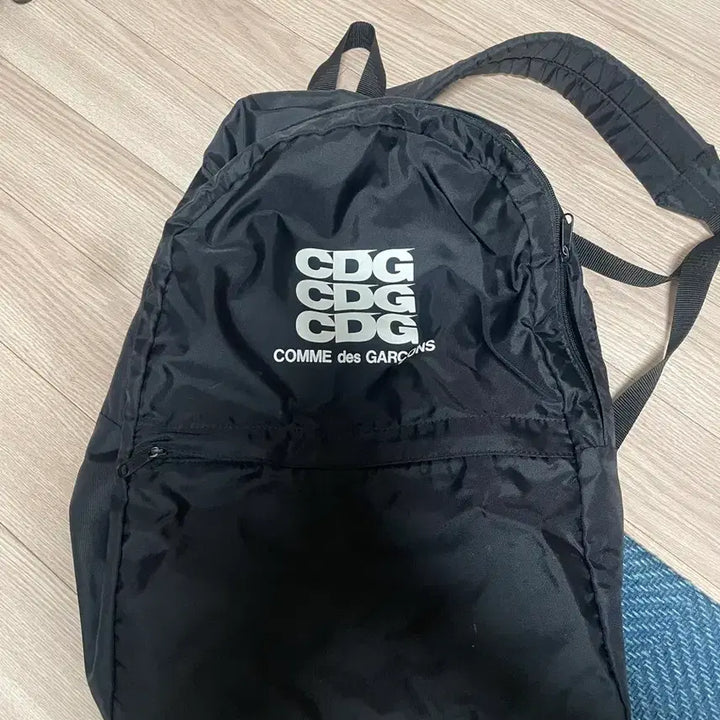 [BUNJANG] Comme des Garçons CDG Black Backpack / 꼼데가르송 CDG 백팩