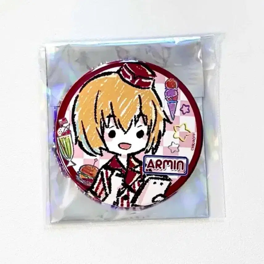 [BUNJANG] Attack on Titan Armin Arlet Can Badge / (6.25일까지)진격의거인 아르민 캔뱃지