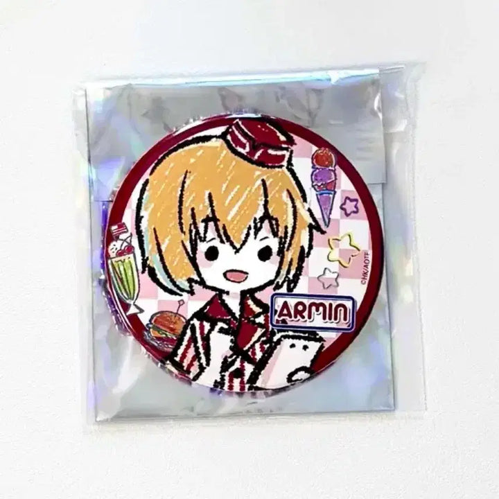 [BUNJANG] Attack on Titan Armin Arlet Can Badge / (6.25일까지)진격의거인 아르민 캔뱃지