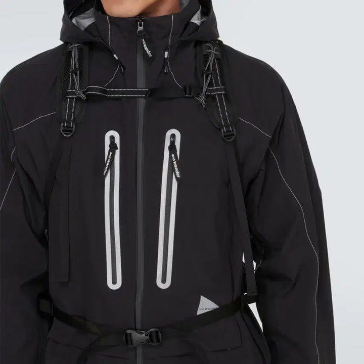 [BUNJANG] And Wander 3L UL Pertex Shield Rain Coat XL / 앤드원더 3L UL 퍼텍스 실드 레인 코트 XL