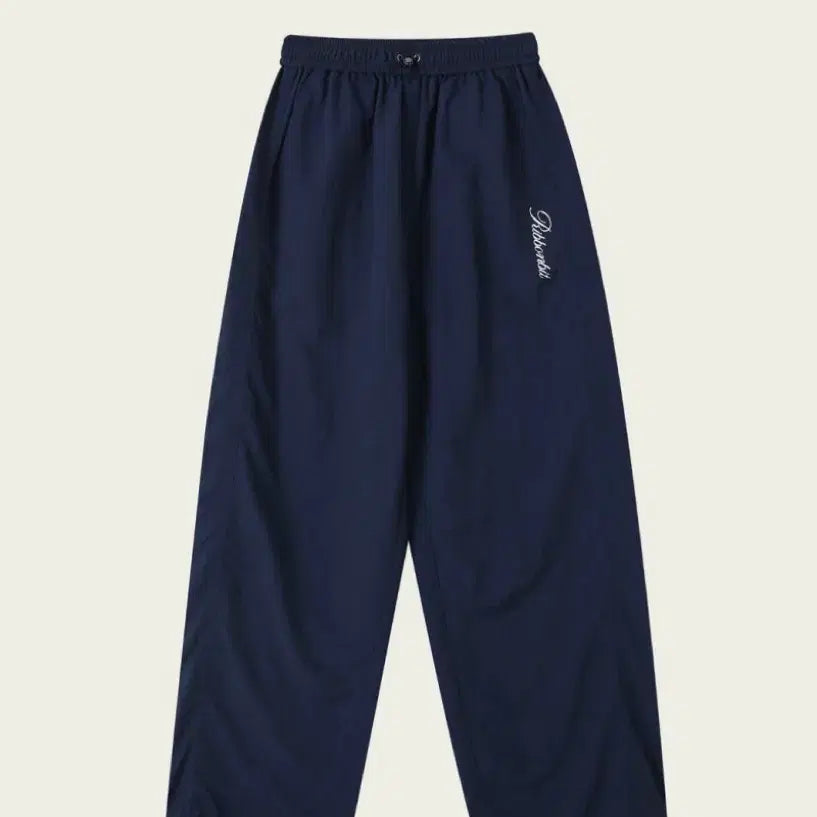 [BUNJANG] Ribbonbit Nylon Bath Pants - Navy / Ribbonbit 리본빛 나일론 바스 팬츠 - 네이비