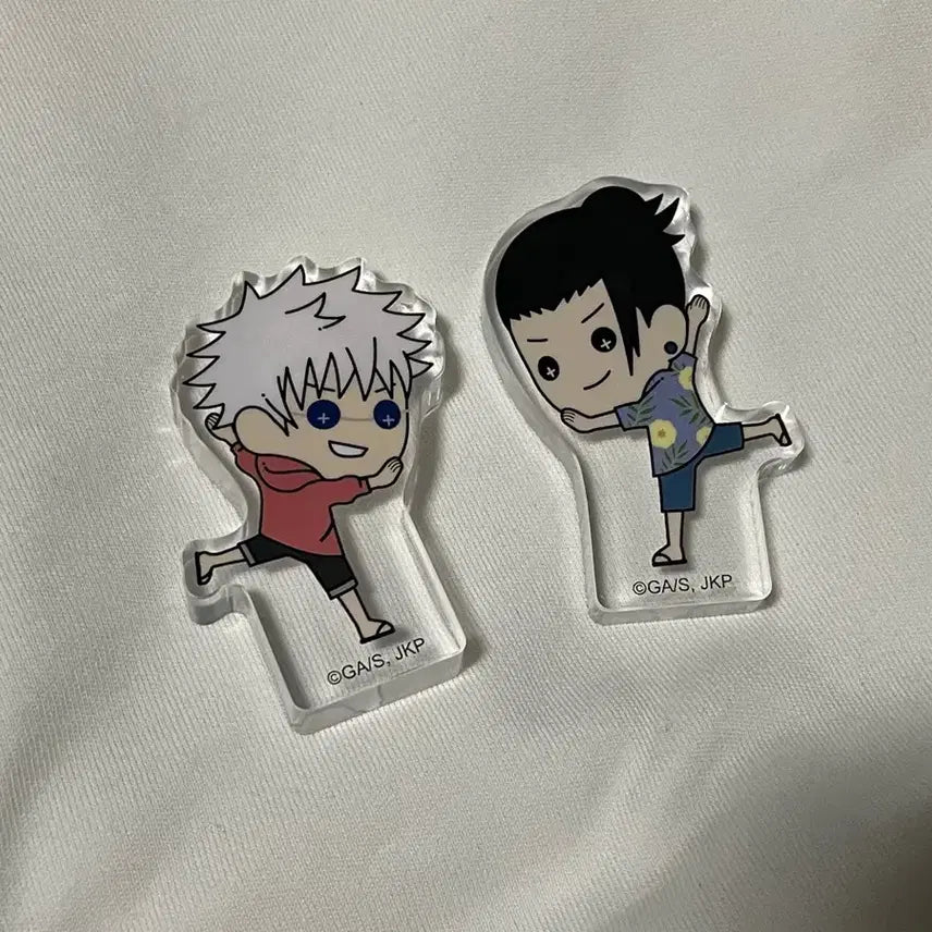 [BUNJANG] Jujutsu Kaisen Gojo Satoru &amp; Geto Suguru Okinawa Acrylic Stand Set / 주술회전 고죠/게토 아크릴 스탠드 오키나와