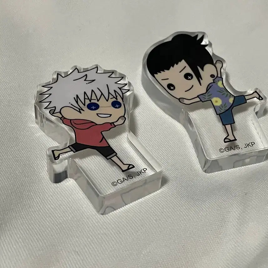 [BUNJANG] Jujutsu Kaisen Gojo Satoru &amp; Geto Suguru Okinawa Acrylic Stand Set / 주술회전 고죠/게토 아크릴 스탠드 오키나와
