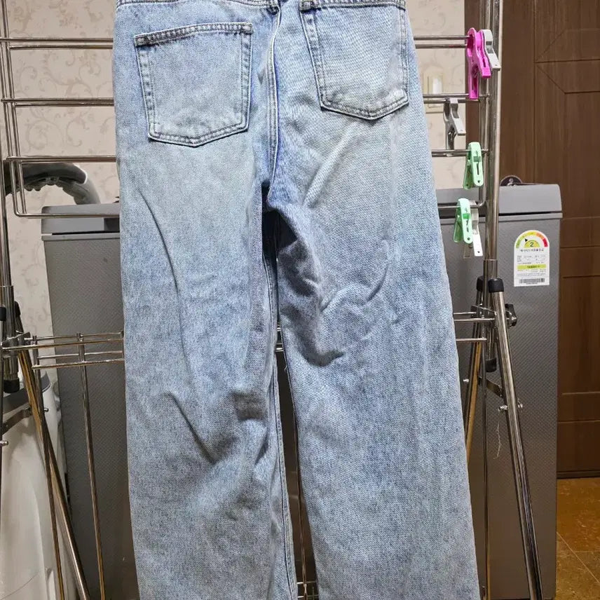 [BUNJANG] Firstfloor Seolwon Light Wash Denim Wide Fit Pants / 퍼스트플로어 설원 연청 데님