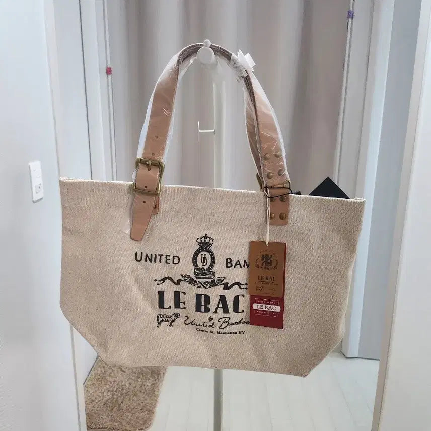 [BUNJANG] LE BAC Canvas Tote Bag / 르백 LE BAC 캔버스 토트백