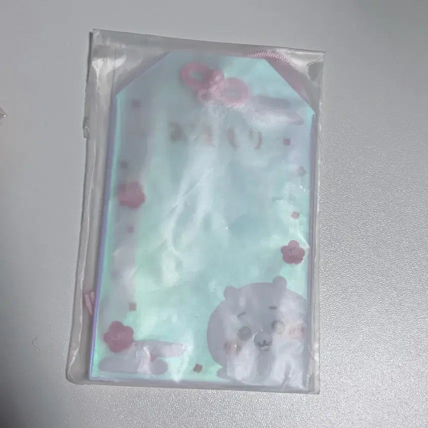 [BUNJANG] Genuine Chiikawa Charm Photocard Holder / 정품) 일본 먼작귀 부적 포카홀더 / 치이카와 카드홀더