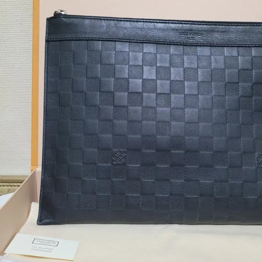 [BUNJANG] Louis Vuitton Pochette Discovery PM Damier Infini N60112 Clutch Bag / 포쉐트 디스커버리 PM