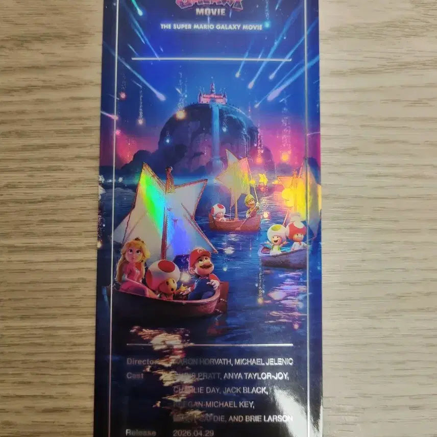 [BUNJANG] Super Mario Galaxy CGV TTT / 슈퍼 마리오 갤럭시 CGV TTT