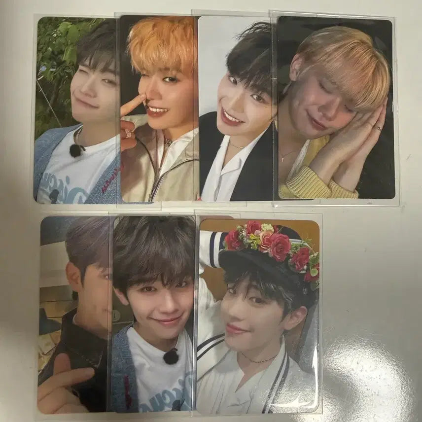 [BUNJANG] ZEROBASEONE Kim Taerae Bundle Set Photocard / 제로베이스원 김태래 포토카드 7장 일괄 판매