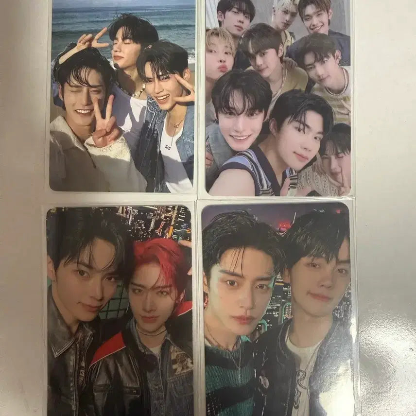 [BUNJANG] ZEROBASEONE Group Photocard Bundle Set / 제로베이스원 단체 포토카드 4장 일괄 판매