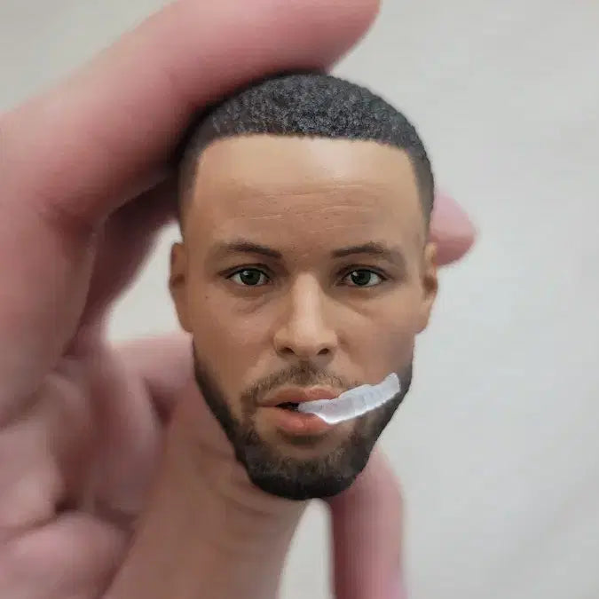 [BUNJANG] Stephen Curry 1/6 Scale Figure Head (2022 NBA Finals) / 새상품) 스테판 커리 1/6 피규어 헤드 (작가작X핫토이X엔터베이)