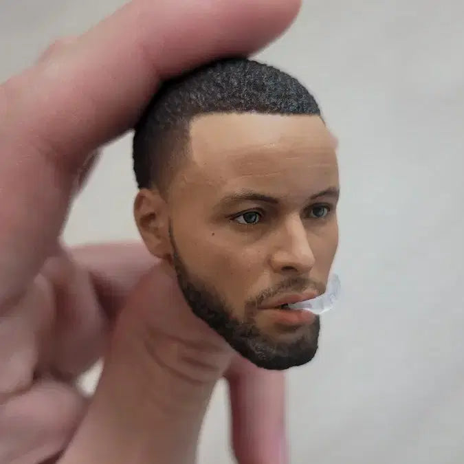 [BUNJANG] Stephen Curry 1/6 Scale Figure Head (2022 NBA Finals) / 새상품) 스테판 커리 1/6 피규어 헤드 (작가작X핫토이X엔터베이)