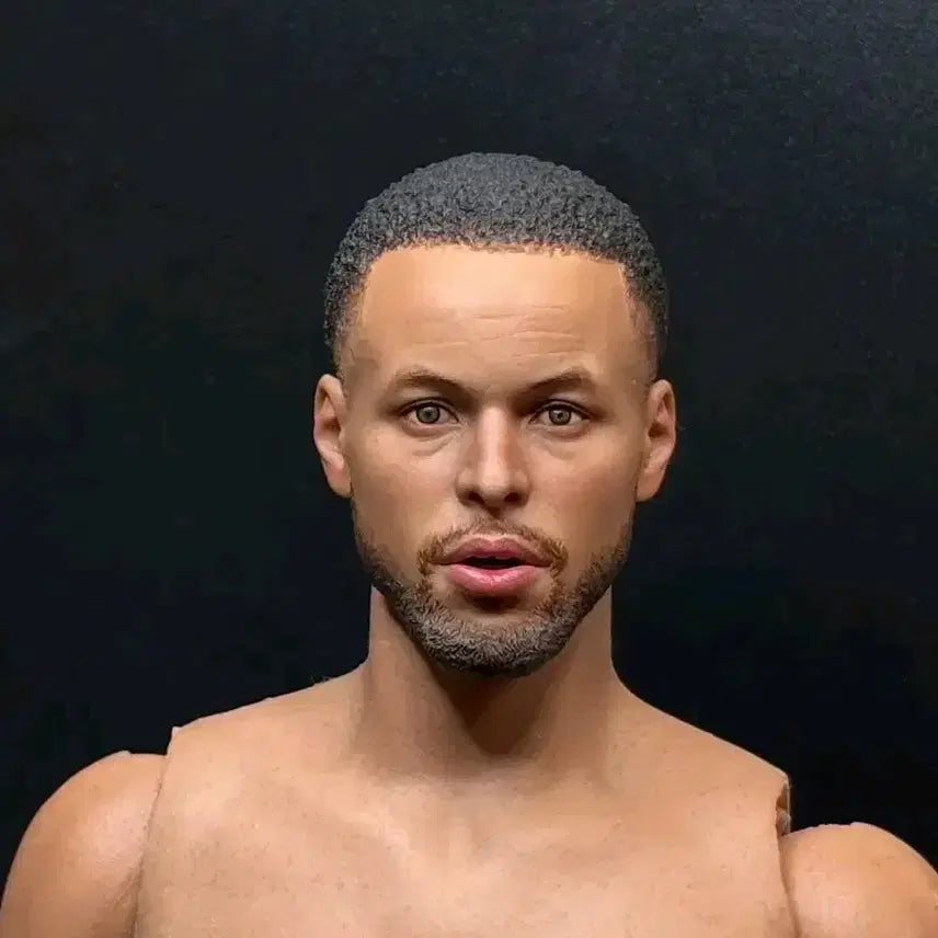 [BUNJANG] Stephen Curry 1/6 Scale Figure Head (2022 NBA Finals) / 새상품) 스테판 커리 1/6 피규어 헤드 (작가작X핫토이X엔터베이)