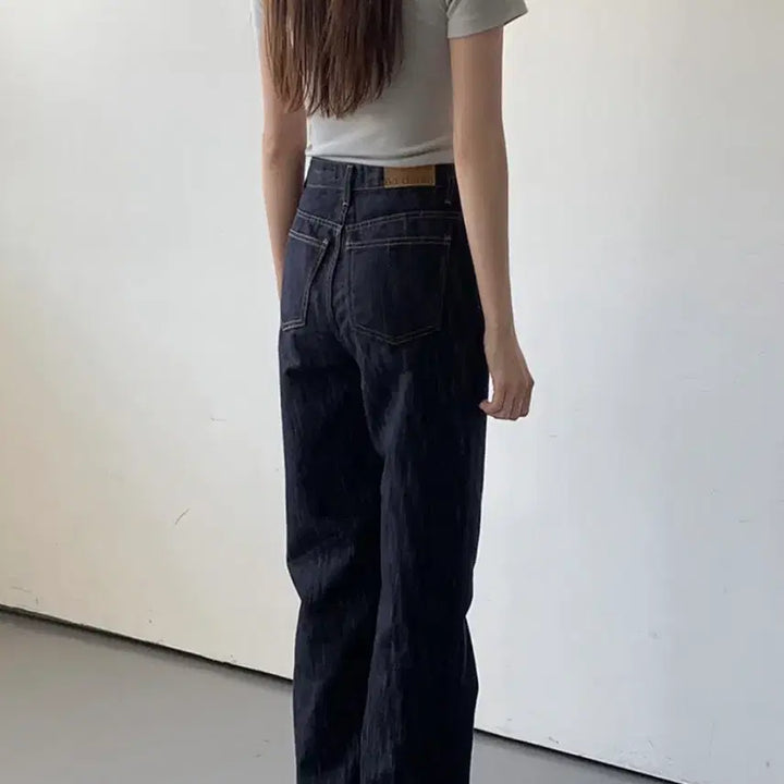 [BUNJANG] Unwashed Denim Pants Summer Fit / 여름 생지 데님팬츠