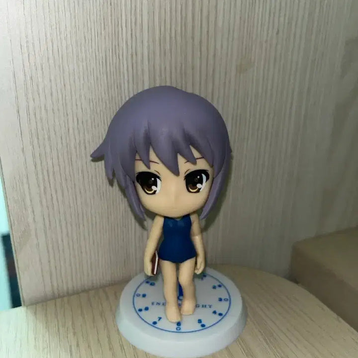 [BUNJANG] Suzumiya Haruhi Nagato Yuki Chibi-큥 Figure / 스즈미야 하루히의 우울 치비큥 나가토 유키 피규어