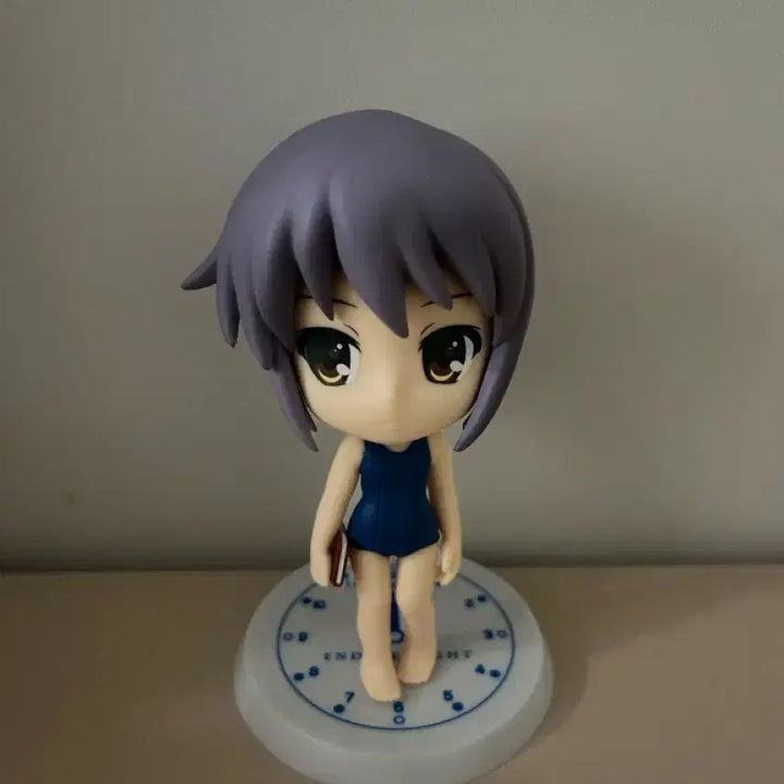 [BUNJANG] Suzumiya Haruhi Nagato Yuki Chibi-큥 Figure / 스즈미야 하루히의 우울 치비큥 나가토 유키 피규어