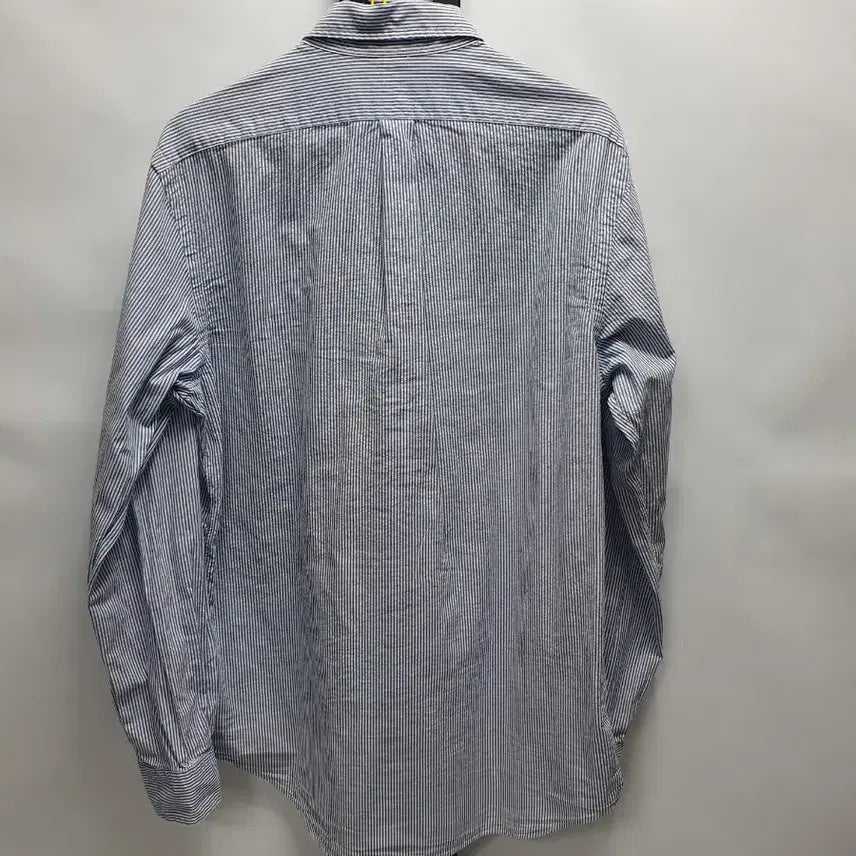 [SOLD OUT] 폴로 랄프로렌 셔츠 시어서커 긴팔 남방 블루 스트라이프 m